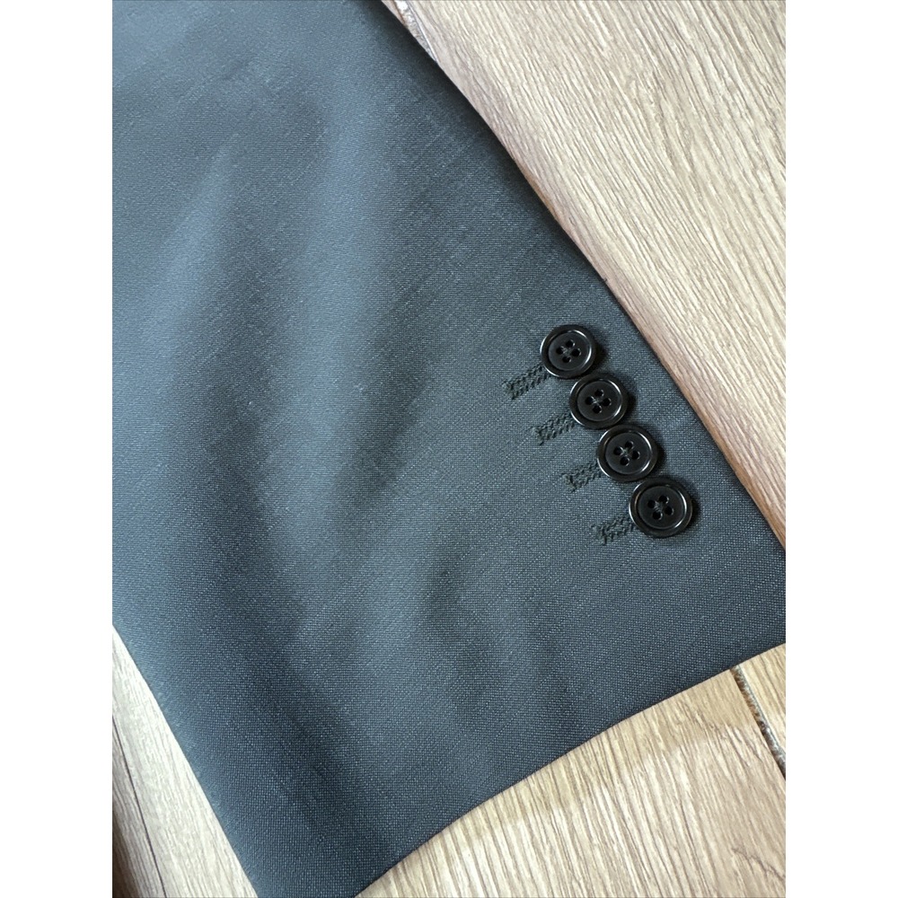 Zegna X Saks "Mila" Travel Blazer Sport Coat Size 44L Unique Color Slim Fit NEW! - Picture 3 of 12